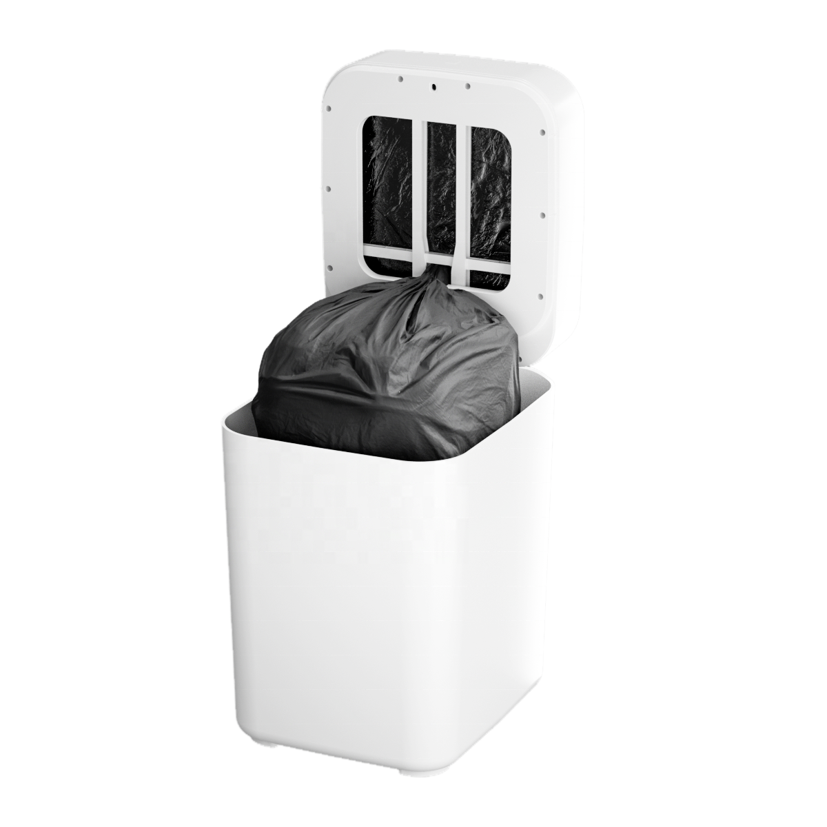 Išmanioji Šiukšliadėžė 17l Su Jutikliu Automatinė