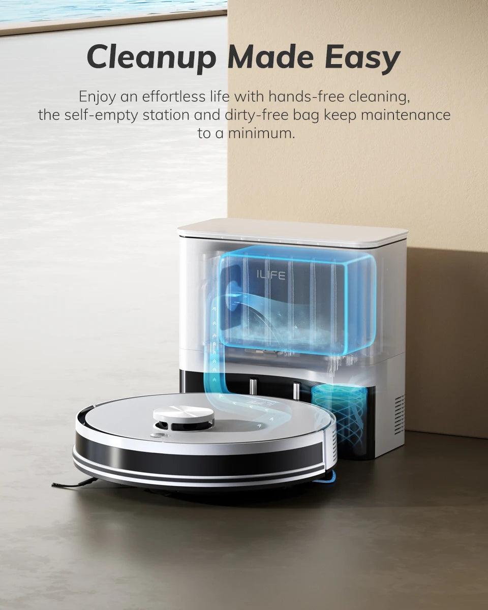 ILIFE A30 PRO robotas dulkių siurblys su plovimo funkcija